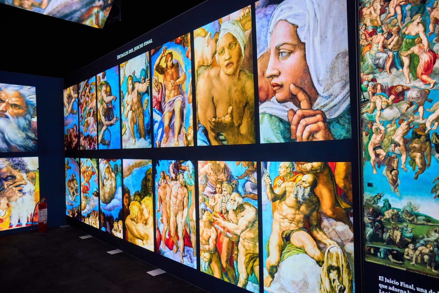 Walking into Michelangelo: Art & Legacy exhibition